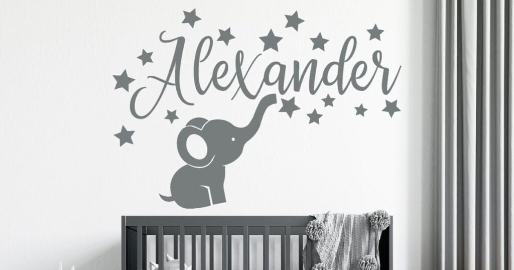 Nursery wall decor