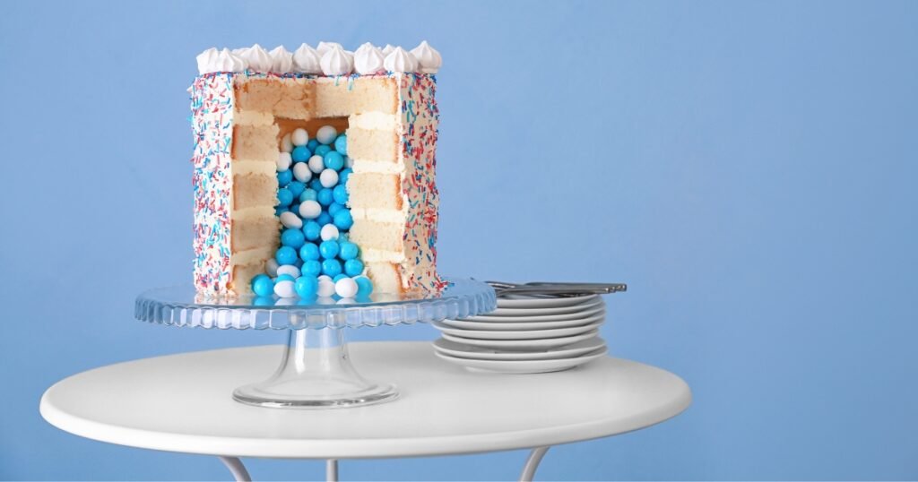 gender reveal cake ideas